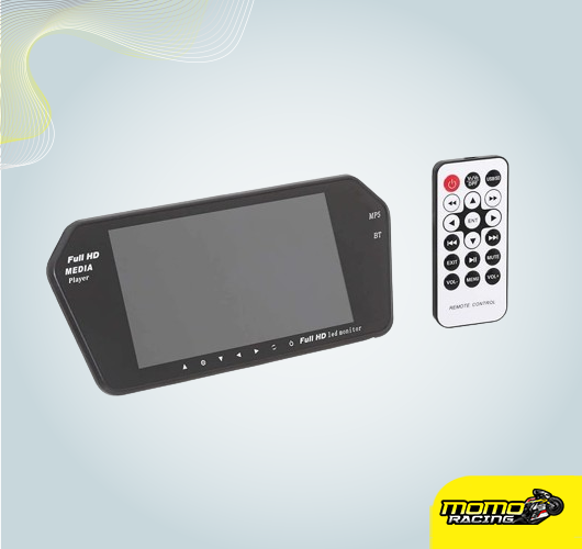 Rearview full touch screen