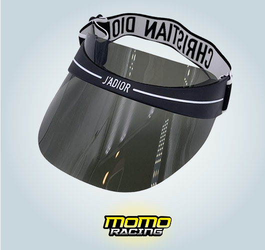 Black DIOR sun visor