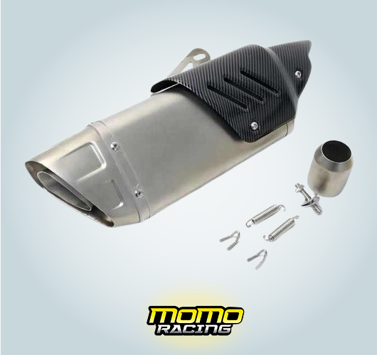 Silver CB 130 exhaust