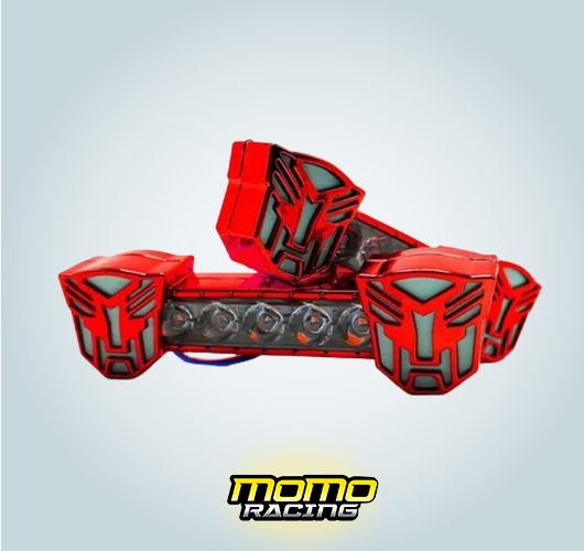 Red Transformers LED bar