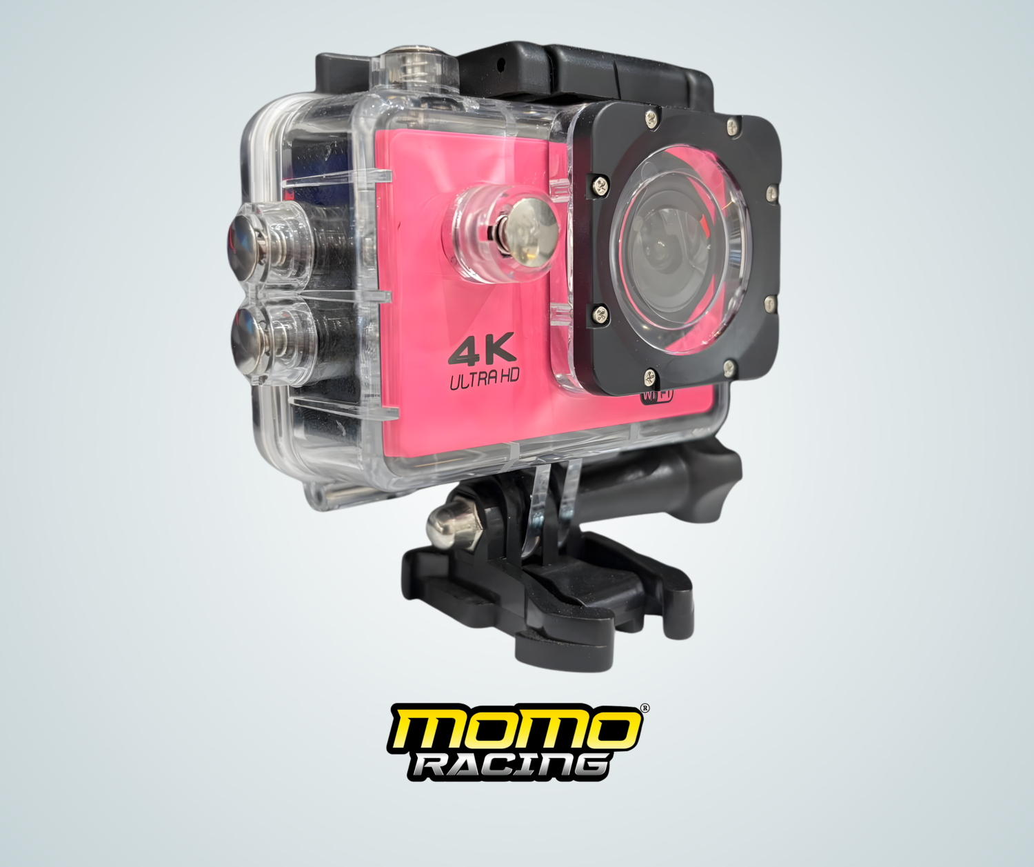 Pink 4K camera
