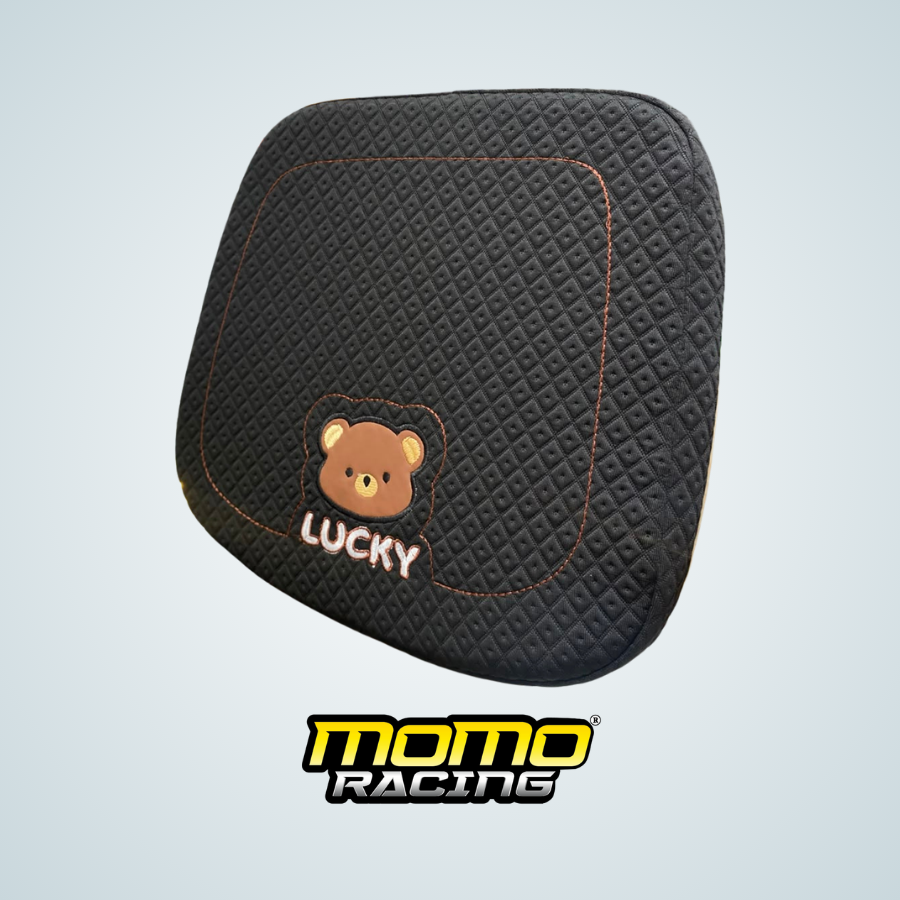Black Lucky cushion