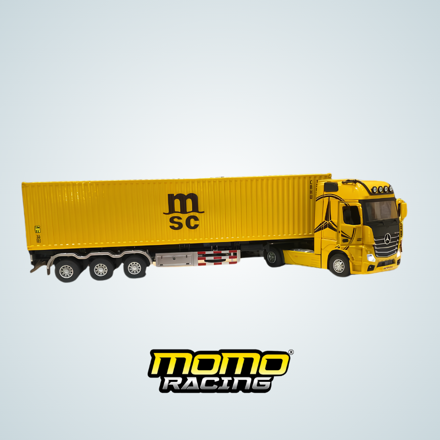Yellow container maquette