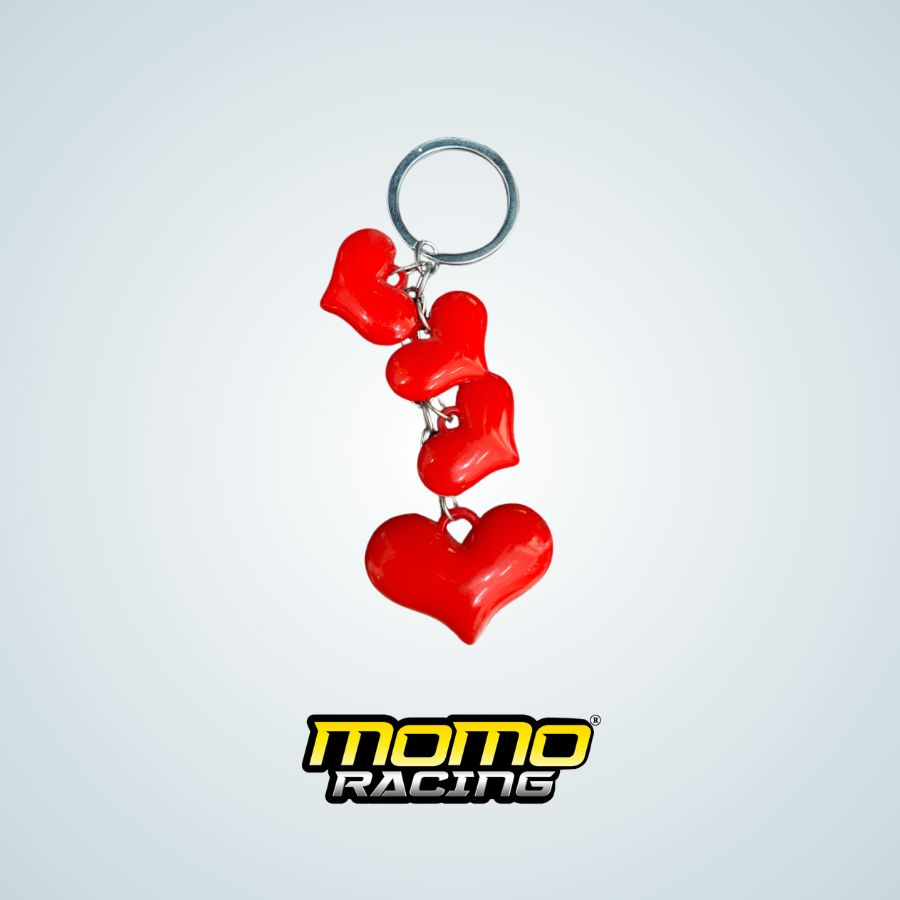 Heart keyring