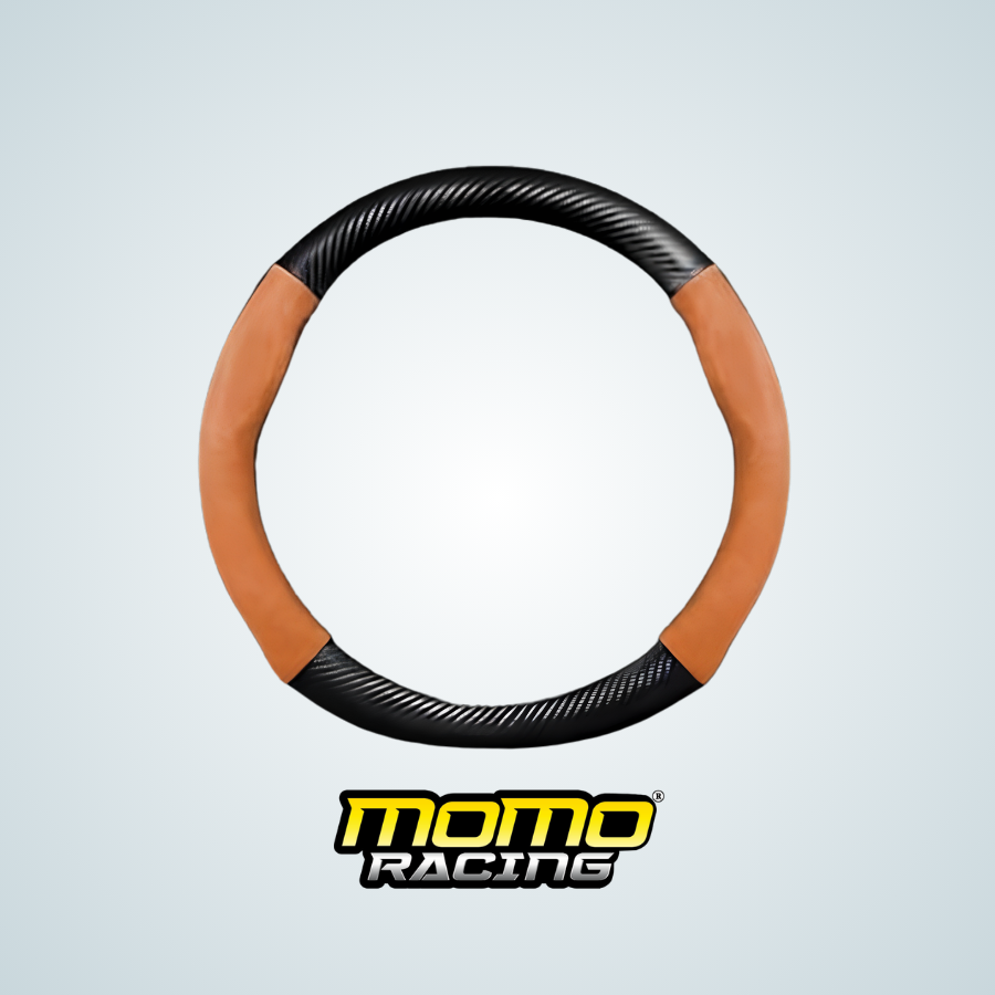 Beige 2L steering wheel cover