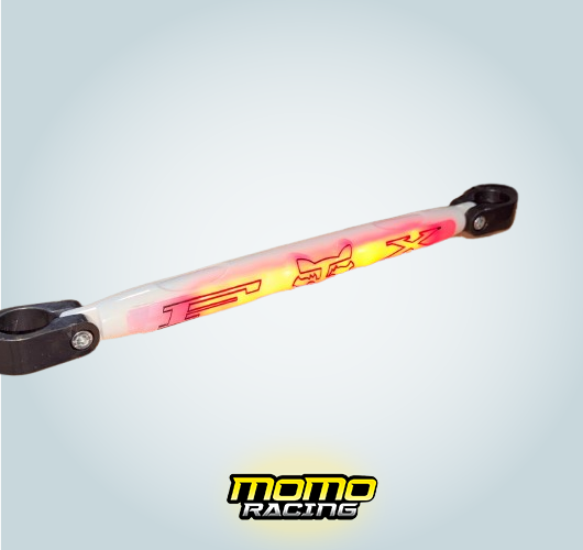 White FOX handlebar crossbar