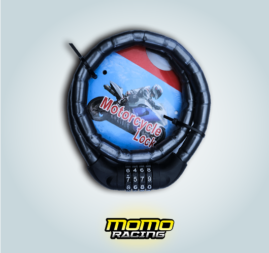 Black Password wire lock